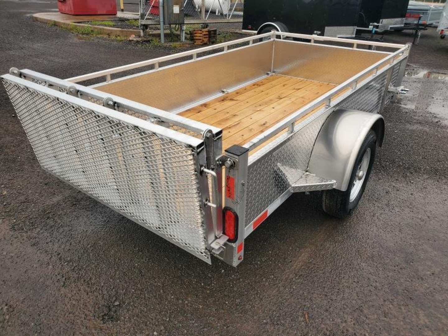 New 2025 Enbeck All Aluminum 5'x10' SA-3500 Utility Trailer