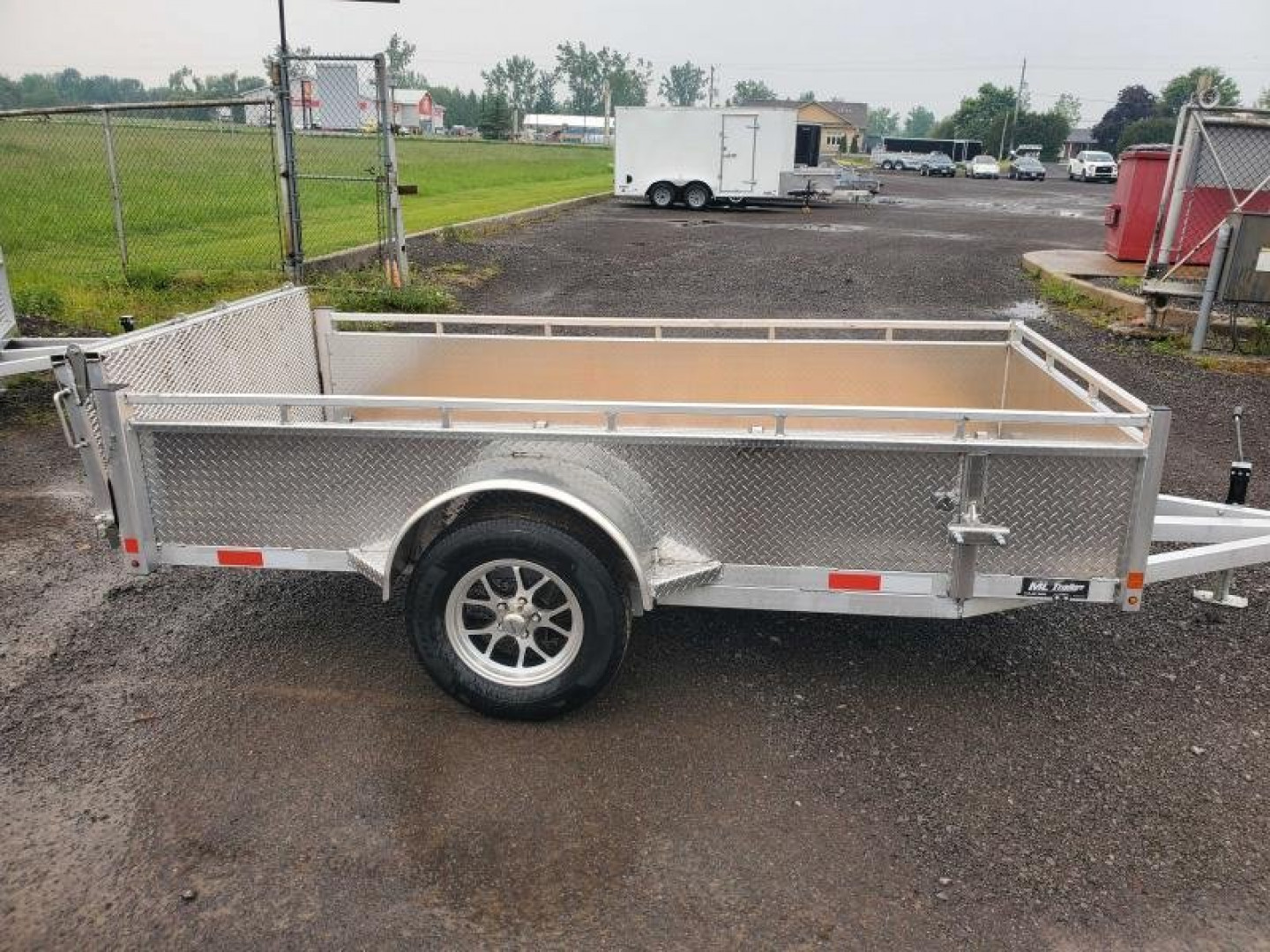 New 2025 Enbeck All Aluminum 5'x10' SA-3500 Utility Trailer
