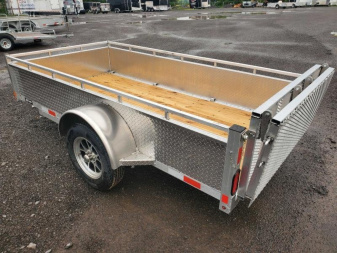 New 2025 Enbeck All Aluminum 5'x10' SA-3500 Utility Trailer