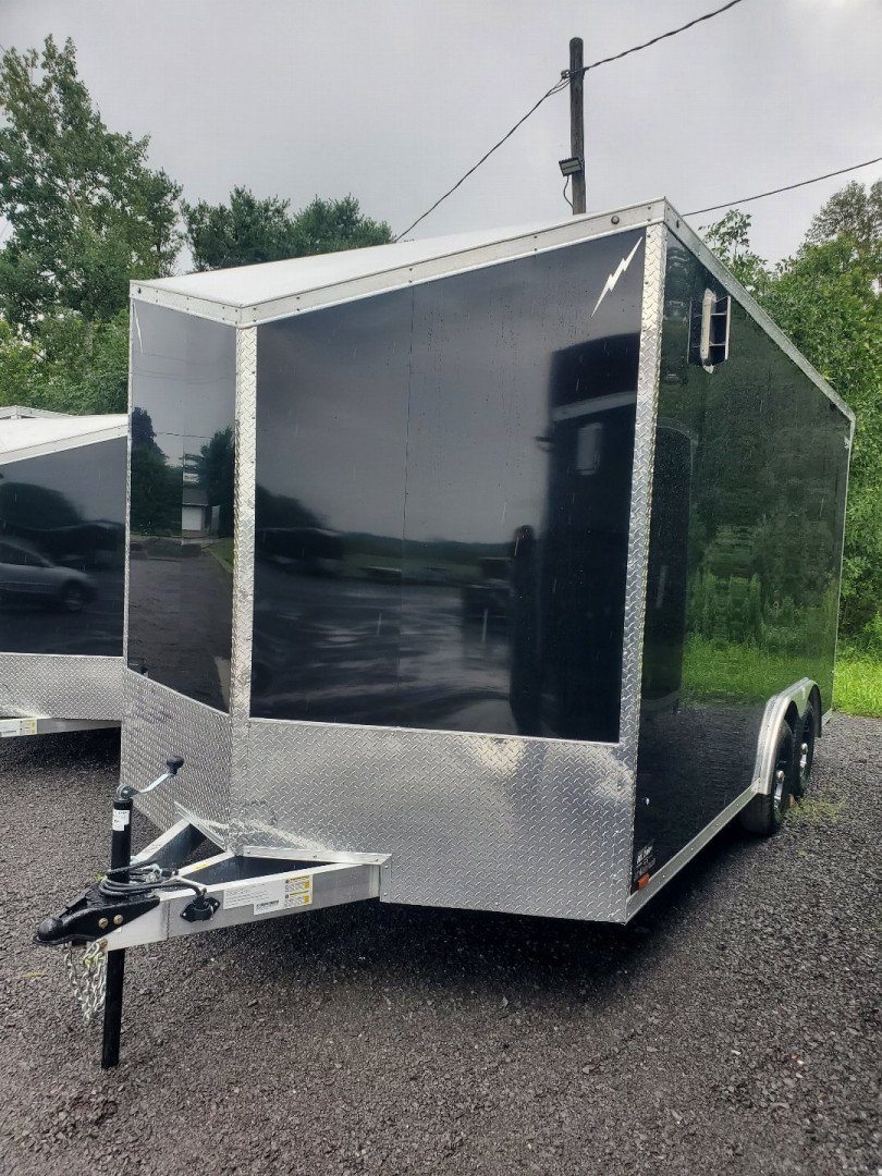 New 2025 Lightning All Aluminum 8.5'x16' TA-3500 Car / Racing Trailer