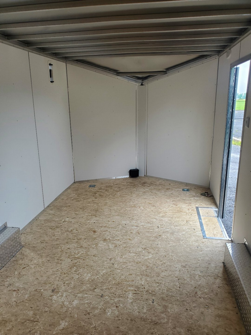 New 2025 Lightning All Aluminum 8.5'x16' TA-3500 Car / Racing Trailer