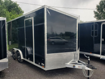 New 2025 Lightning All Aluminum 8.5'x16' TA-3500 Car / Racing Trailer