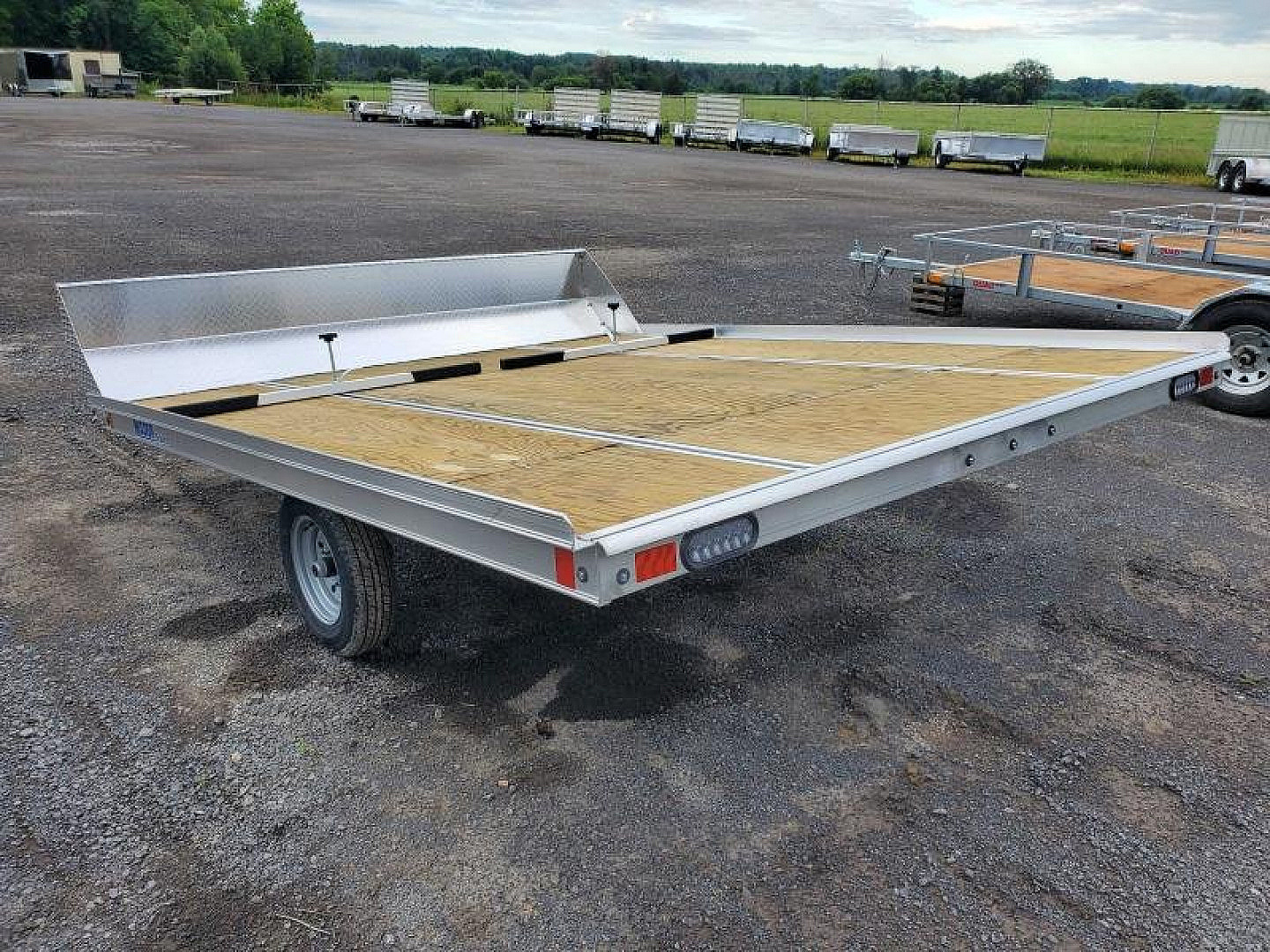 New 2025 MISSION Snowmobile Trailer