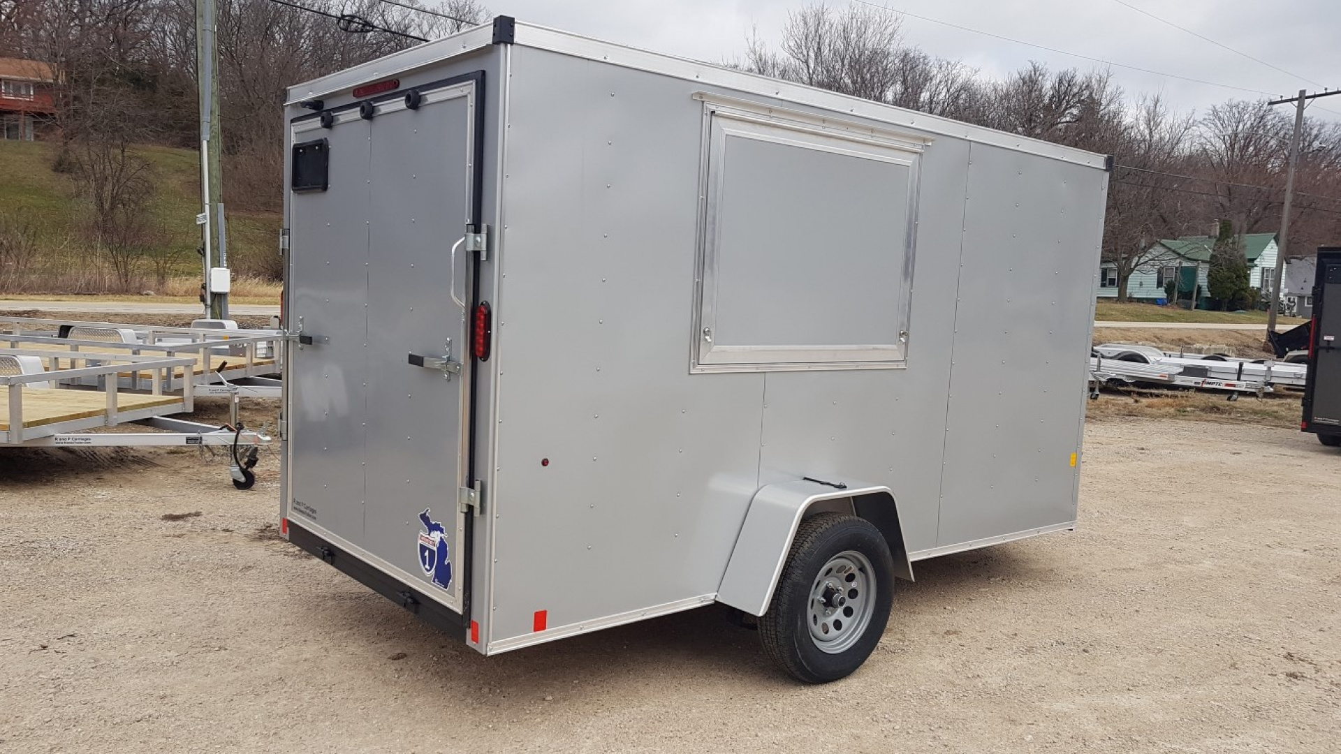 New 2026 Interstate Cargo 6x12 SFC Enclosed Cargo / Concession Trailer
