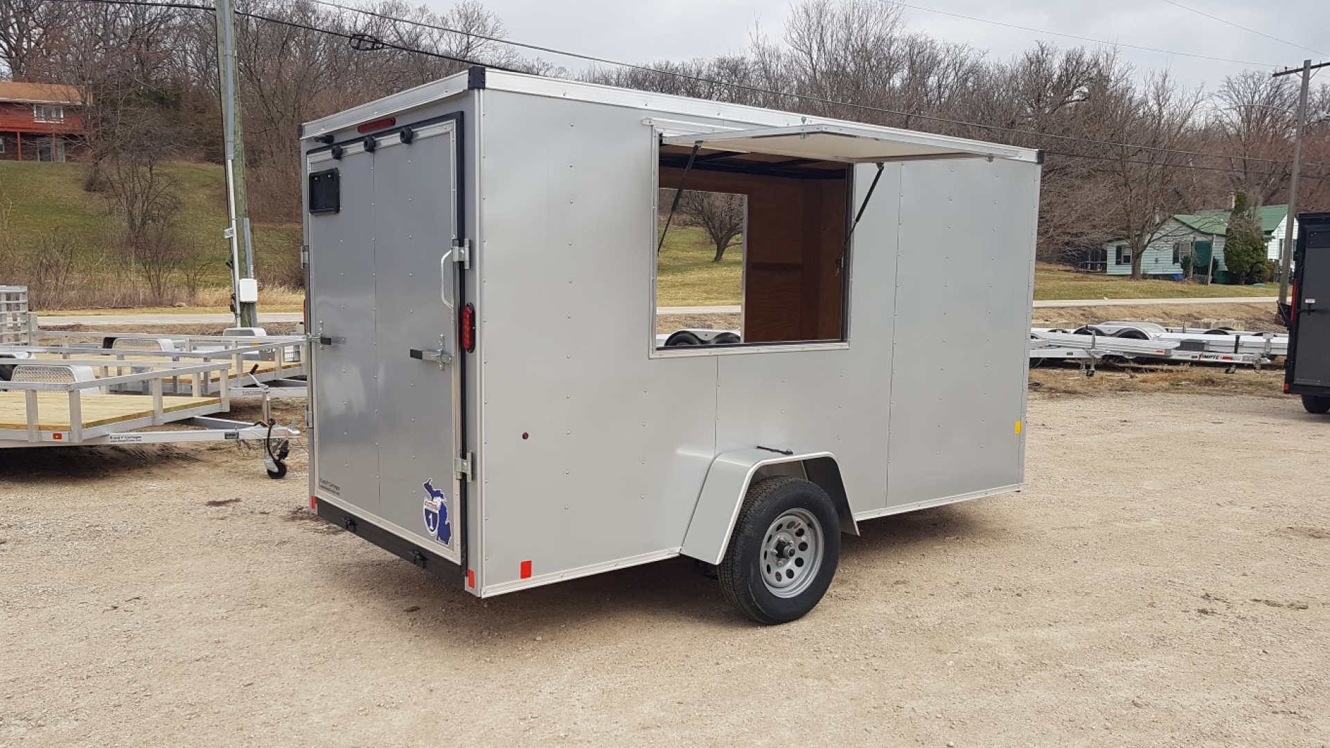New 2026 Interstate Cargo 6x12 SFC Enclosed Cargo / Concession Trailer