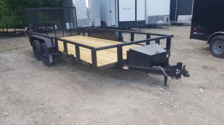 New 2027 MEB 83' x 16' Pipetop With Ramp Utility trailer Utility Trailer