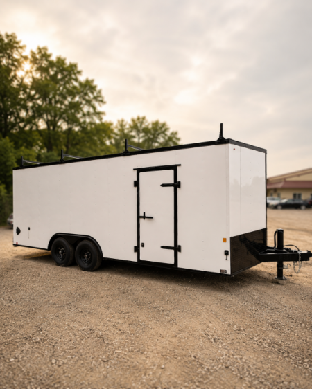 New 2026 Interstate SFC820TA3 20' Enclosed Car / Racing Trailer 10K GVWR