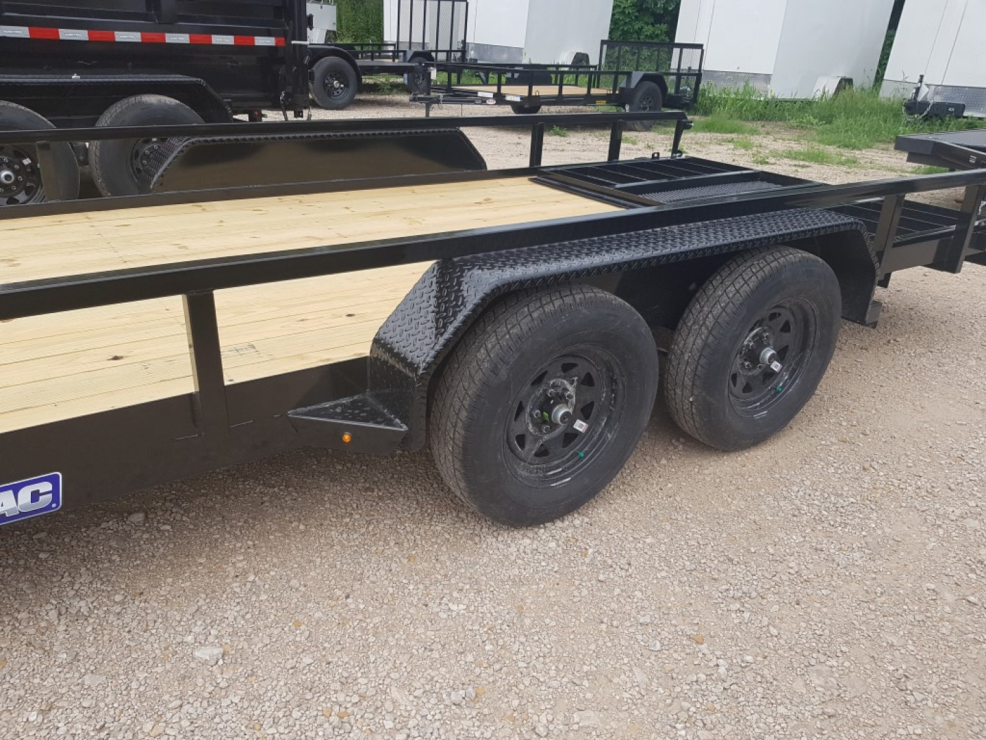 New 2026 Sure-Trac 7x20 Tube Top Utility Trailer