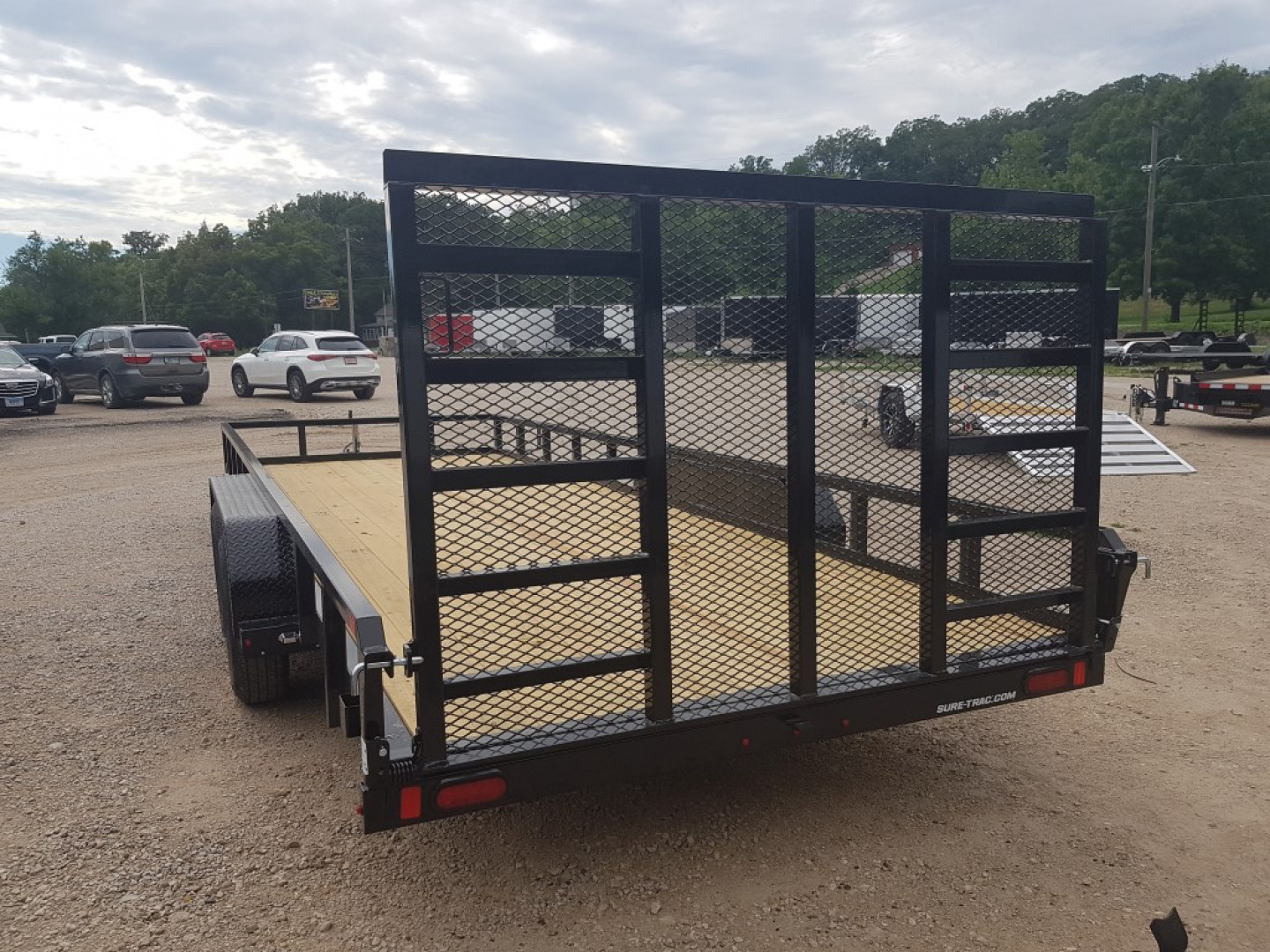 New 2026 Sure-Trac 7x20 Tube Top Utility Trailer