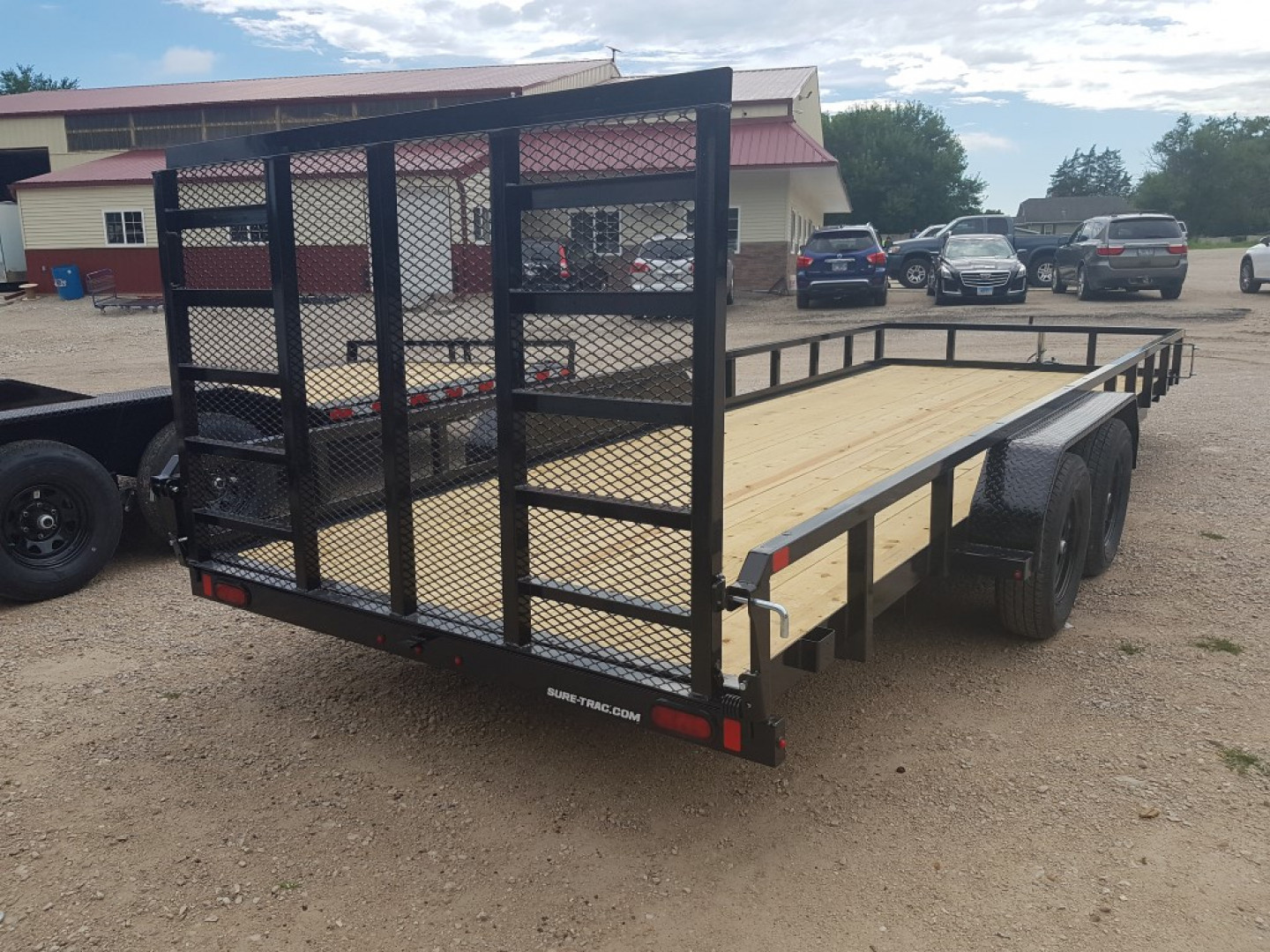 New 2026 Sure-Trac 7x20 Tube Top Utility Trailer