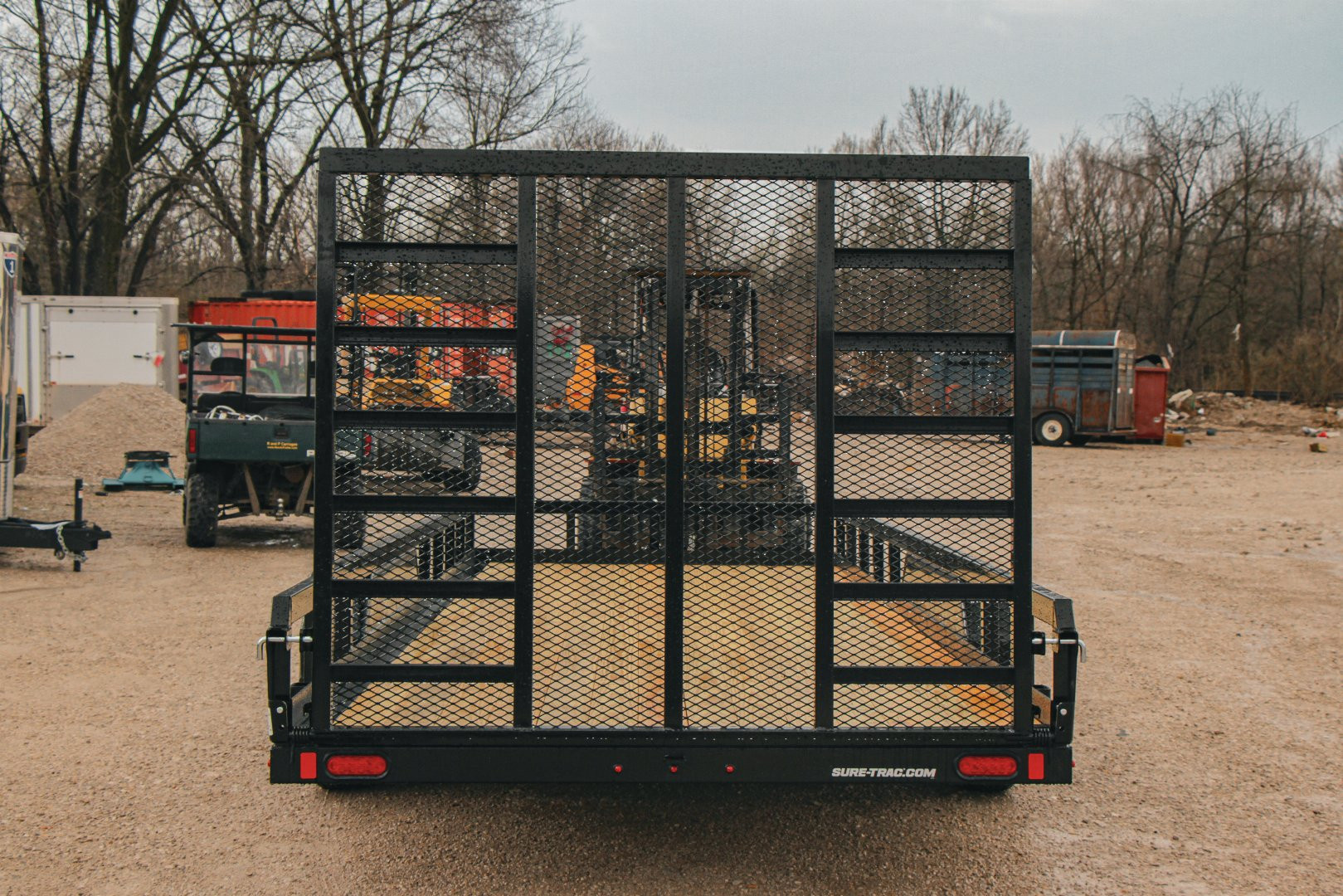 New 2026 Sure-Trac 7x20 Tube Top Utility Trailer