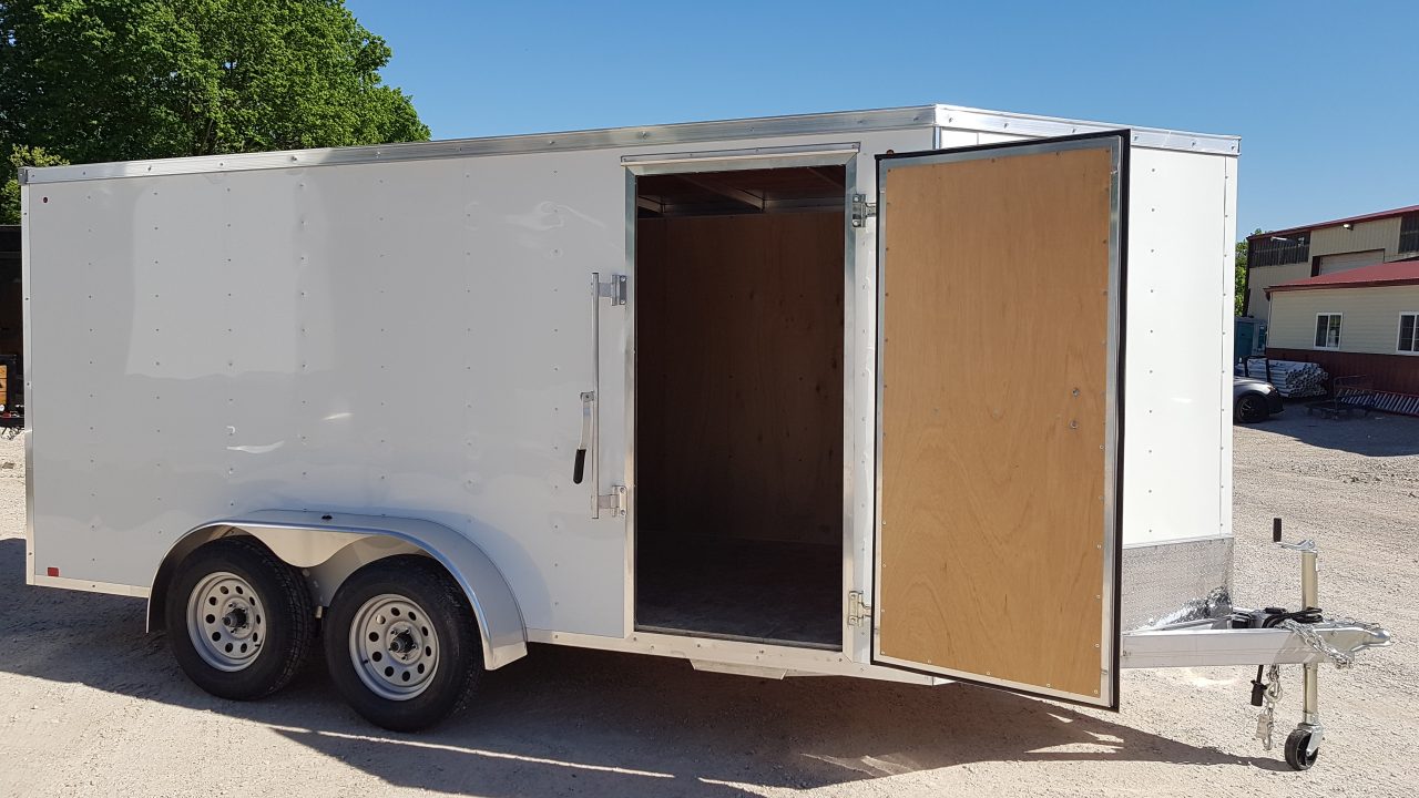 New 2026 R&R Trailers 714 Cat Cargo / Enclosed Trailer