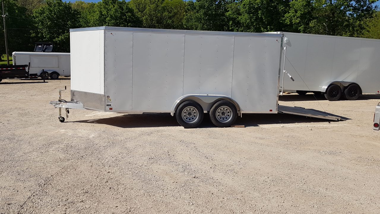 New 2026 R&R Trailers 714 Cat Cargo / Enclosed Trailer