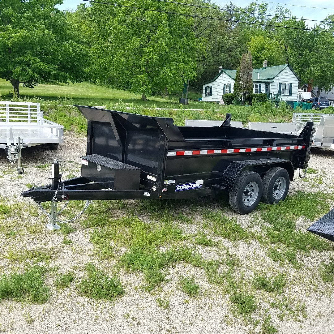 New 2026 Sure-Trac 6x12 Low Pro dump 10K Dump Trailer