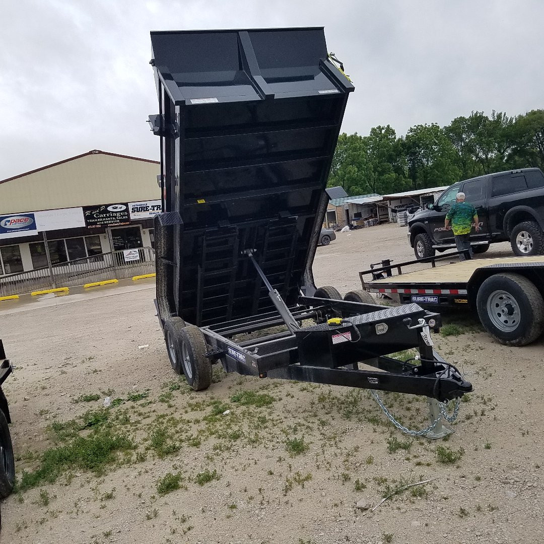 New 2026 Sure-Trac 6x12 Low Pro dump 10K Dump Trailer