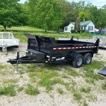 New 2026 Sure-Trac 6x12 Low Pro dump 10K Dump Trailer