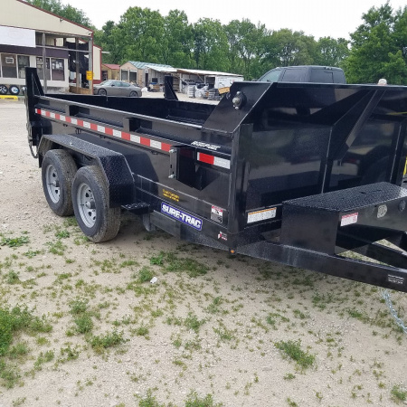 New 2026 Sure-Trac 6x12 Low Pro dump 10K Dump Trailer