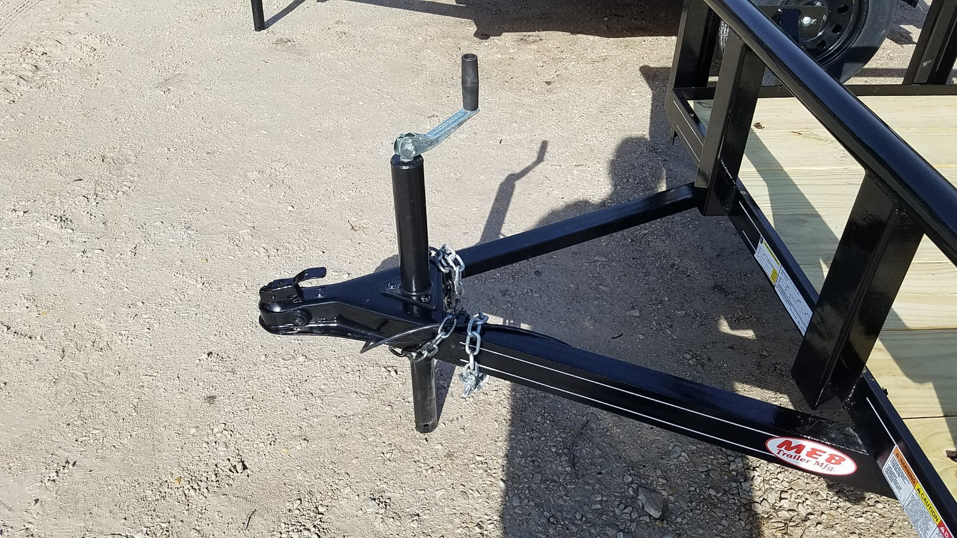 New 2025 MEB 5x10 Pipetop Utility Trailer W/Ramp