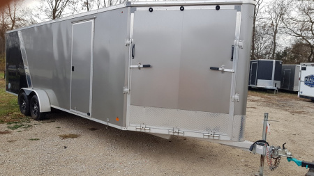 Used 2022 R&R Trailers 722 Slasher Elite Snowmobile Trailer