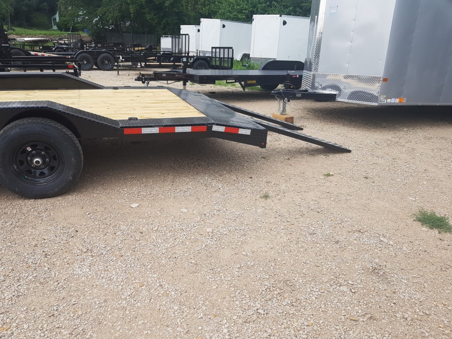 New 2025 Sure-Trac 8.5 x 20 Full Width Car Hauling Trailer 10K