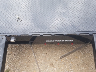 New 2025 Sure-Trac 8.5 x 20 Full Width Car Hauling Trailer 10K