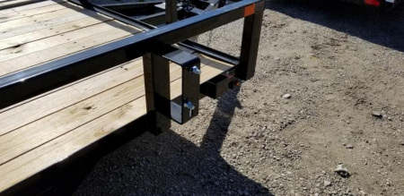 New 2025 Sure-Trac 7x16 Tube Top Utility Trailer w/Ramp Gate 7k