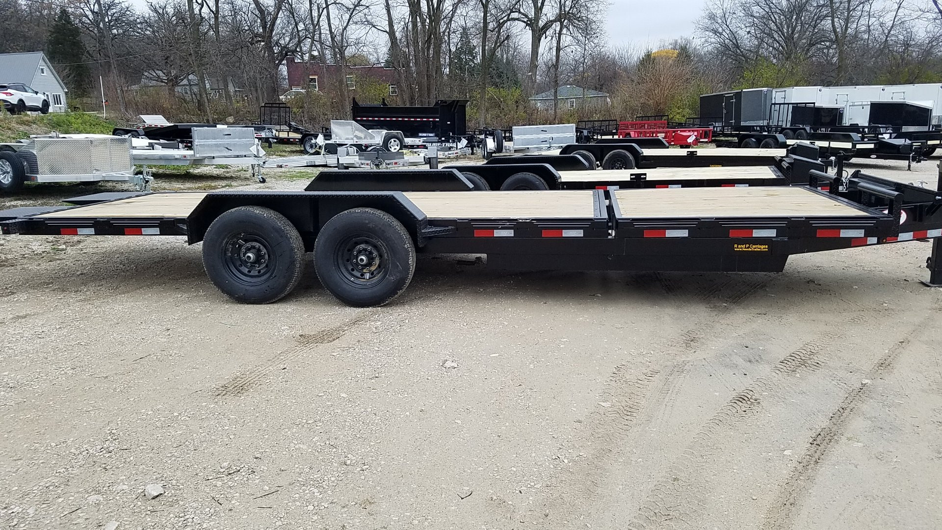 New 2025 MEB 18+4 Tilt Bed Equipment Trailer 16K
