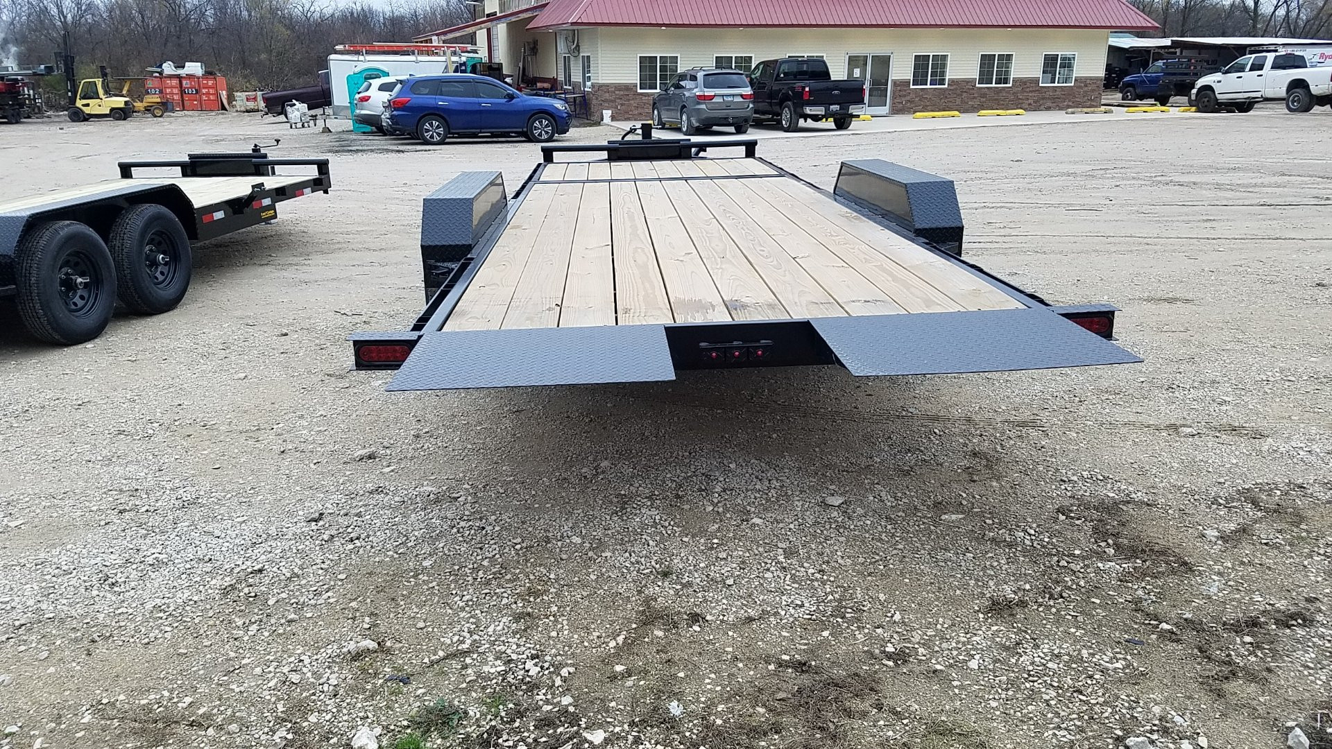 New 2025 MEB 18+4 Tilt Bed Equipment Trailer 16K