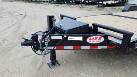 New 2025 MEB 18+4 Tilt Bed Equipment Trailer 16K