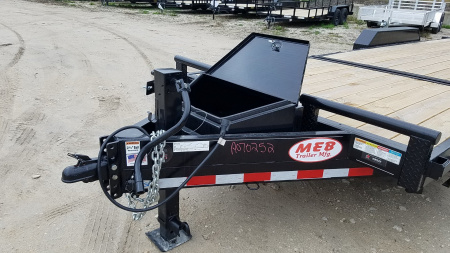 New 2025 MEB 18+4 Tilt Bed Equipment Trailer 16K