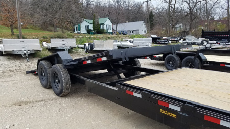 New 2025 MEB 18+4 Tilt Bed Equipment Trailer 16K