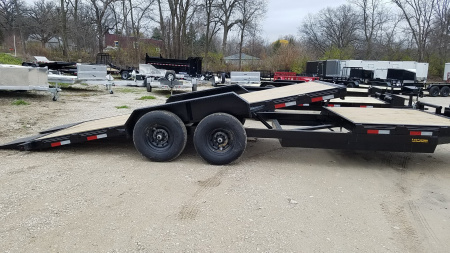 New 2025 MEB 18+4 Tilt Bed Equipment Trailer 16K