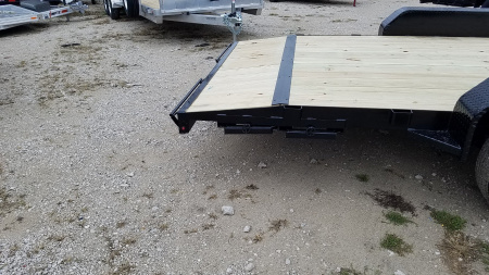 New 2025 MEB 7x18 Open Wood Deck Auto Hauler Car / Racing Trailer