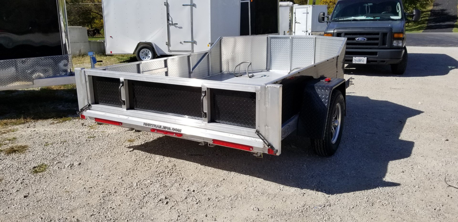 New 2025 R&R OMC Series OMC3 , ATP Merge Motorcycle Trailer