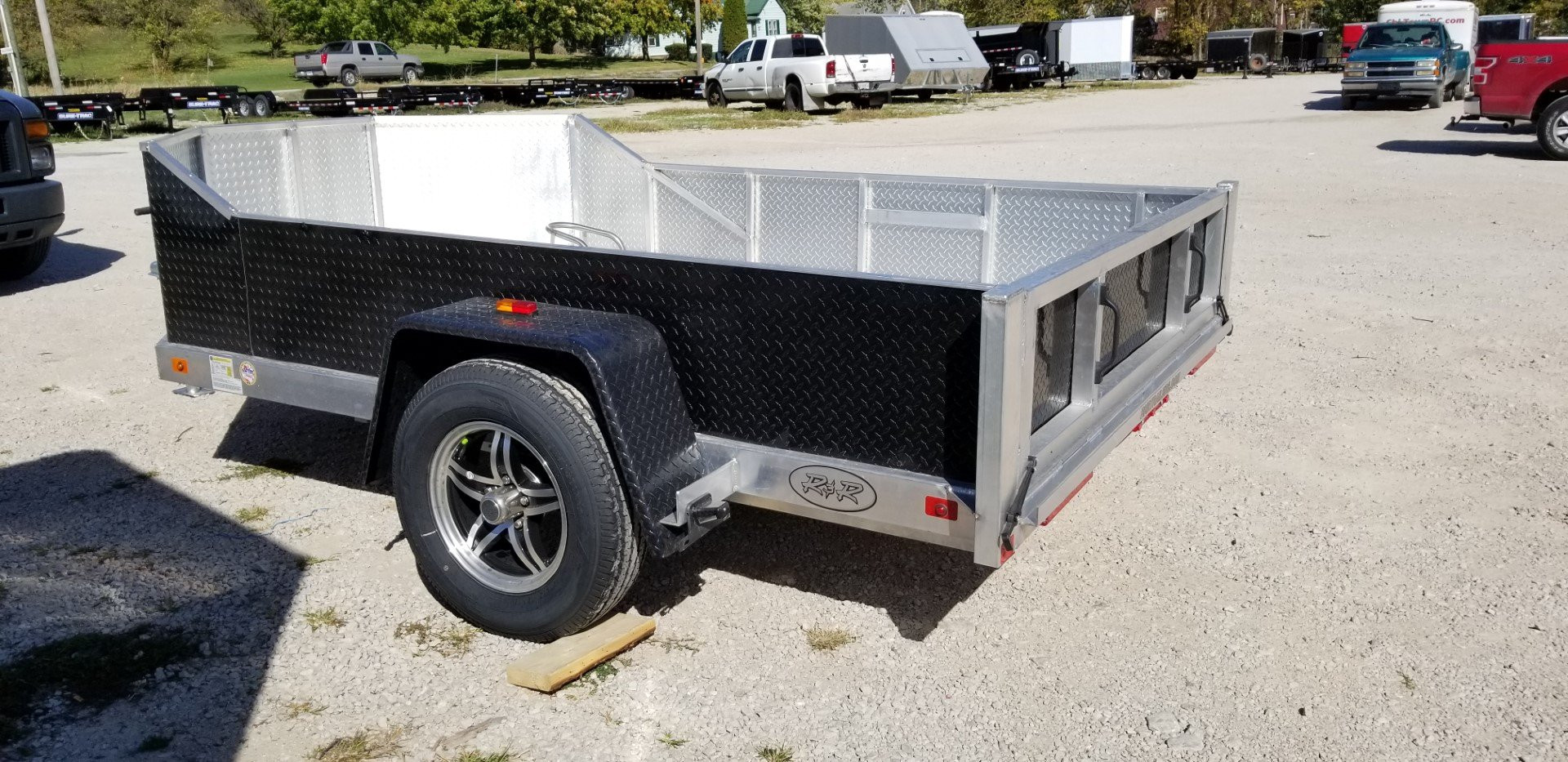 New 2025 R&R OMC Series OMC3 , ATP Merge Motorcycle Trailer