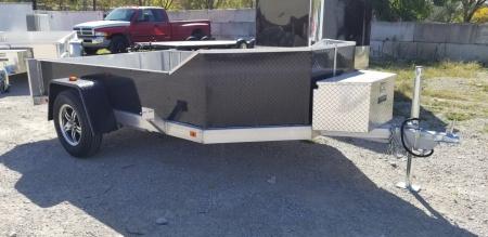 New 2025 R&R OMC Series OMC3 , ATP Merge Motorcycle Trailer