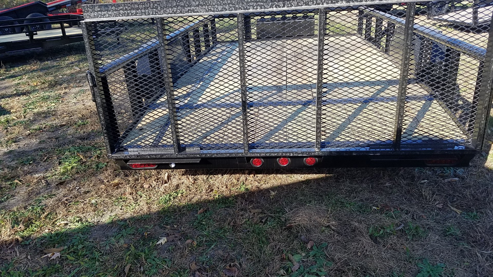 New 2025 MEB 6.4x12 Piperail Utility Trailer w/Ramp Utility Trailer