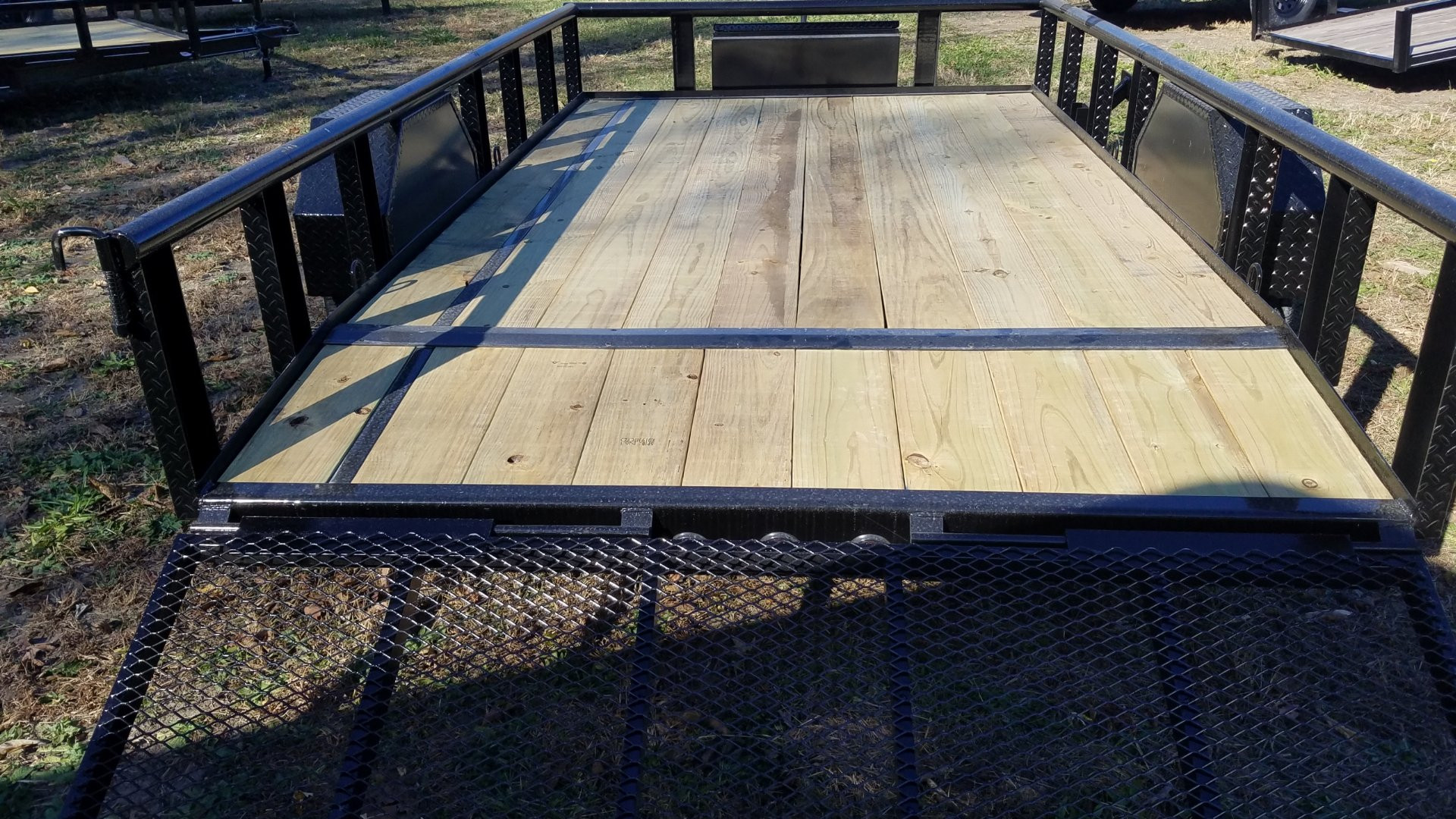 New 2025 MEB 6.4x12 Piperail Utility Trailer w/Ramp Utility Trailer