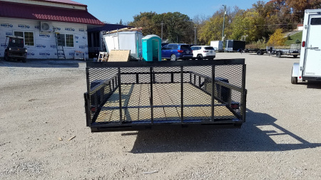 New 2025 OTHER 6.4x12 Angle Iron Utility Trailer w/Gate Utility Trailer