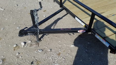 New 2025 OTHER 6.4x12 Angle Iron Utility Trailer w/Gate Utility Trailer