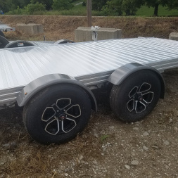 New 2025 TIMPTE Timpte 7x20 REV3 Hydraulic Aluminum Car Hauler