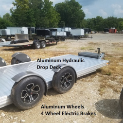 New 2025 TIMPTE Timpte 7x20 REV3 Hydraulic Aluminum Car Hauler