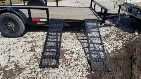 New 2025 MEB 83" x14 ATV/Utility Trailer w/' Side Ramps