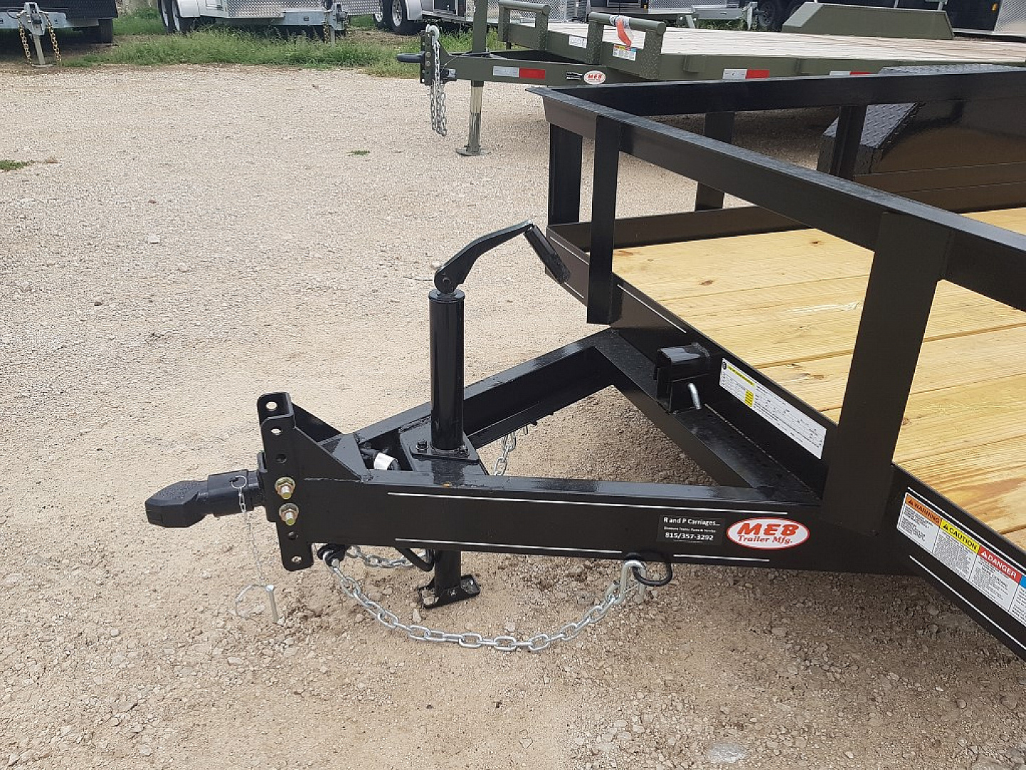 New 2025 MEB 5x10 Tilt Manlift Tilt Trailer 5K