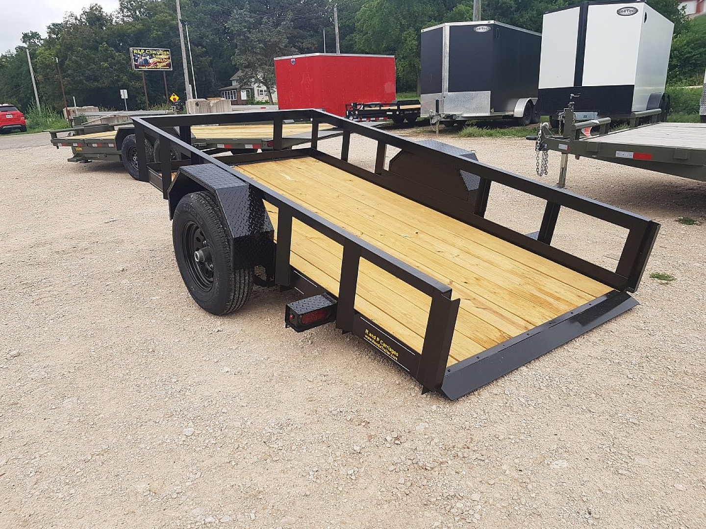New 2025 MEB 5x10 Tilt Manlift Tilt Trailer 5K