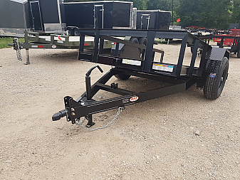 New 2025 MEB 5x10 Tilt Manlift Tilt Trailer 5K