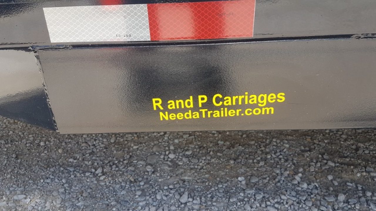 New 2026 MEB 7x16 Implement 14K Equipment Trailer