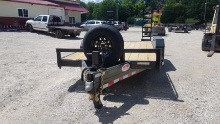 New 2026 MEB 7x16 Implement 14K Equipment Trailer