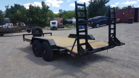 New 2026 MEB 7x16 Implement 14K Equipment Trailer