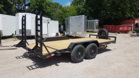New 2026 MEB 7x16 Implement 14K Equipment Trailer